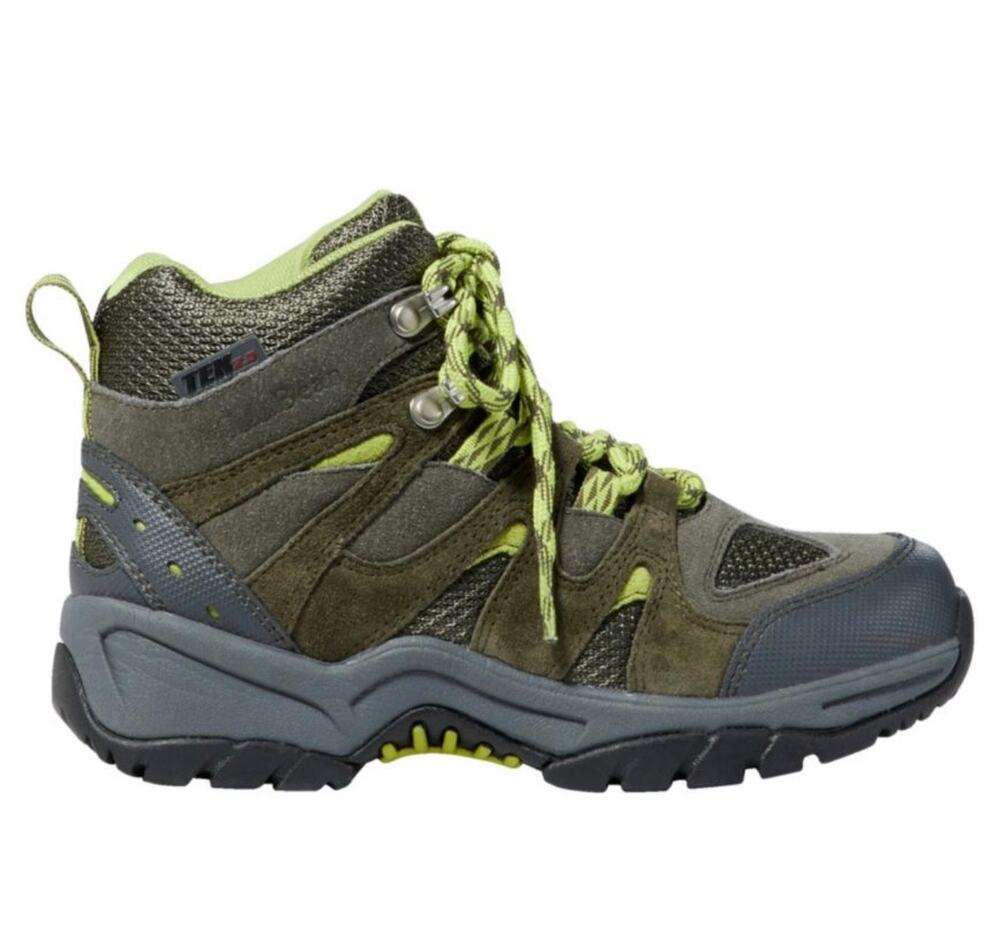 L.L. BEAN youth outdoor gorpcore water resistant hiking boots 5
